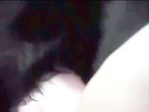 Young Girl and the Black Dog 4